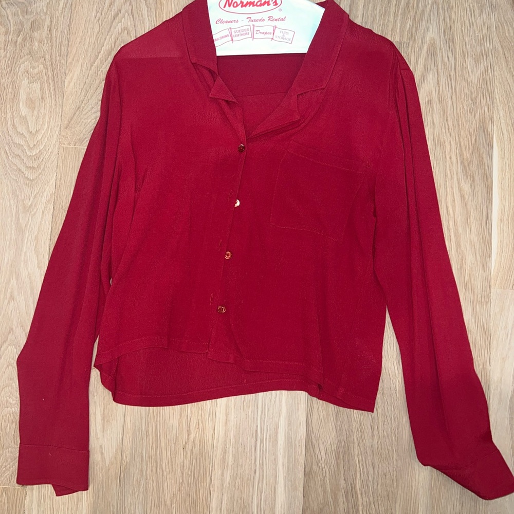 Aritzia Wilfred Free Blouse size Small